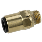 John Guest® Brass SuperThread Straight Adaptor 6mm x 1/8"BSP - Pack of 2 JGBC618