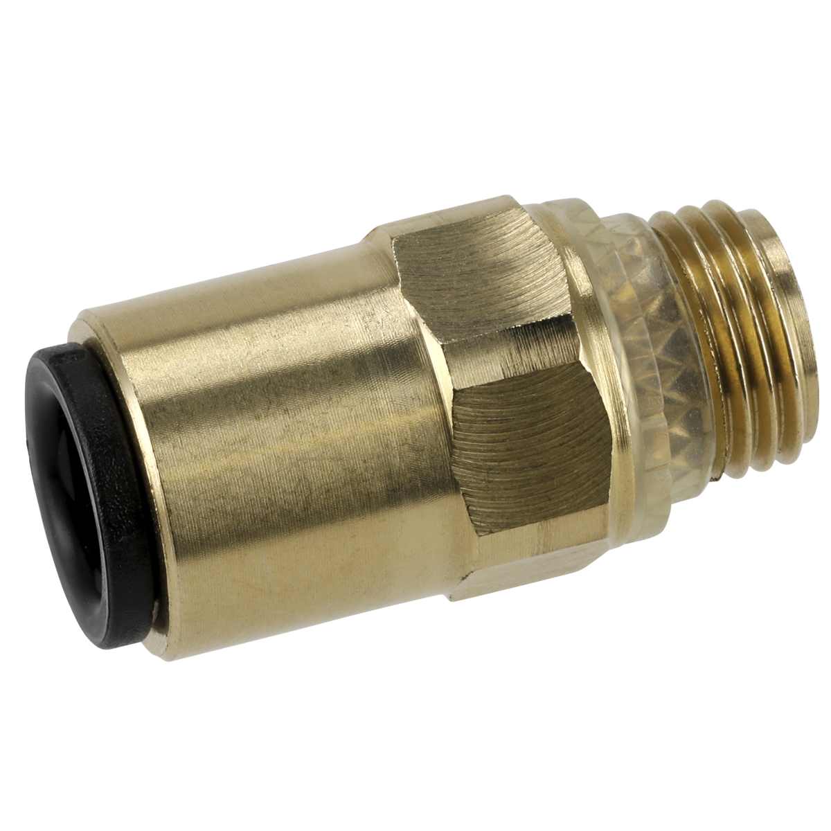 John Guest® Brass SuperThread Straight Adaptor 6mm x 1/8"BSP - Pack of 2 JGBC618