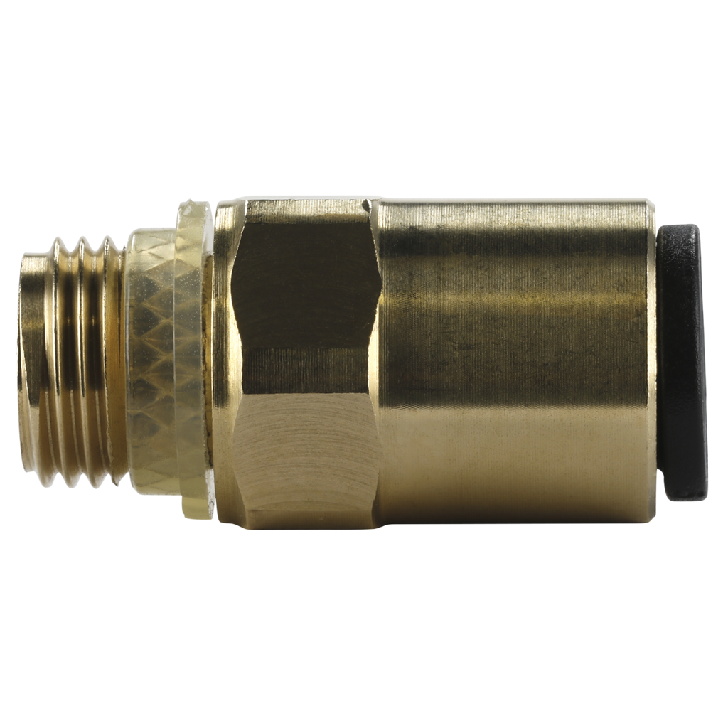 John Guest® Brass SuperThread Straight Adaptor 6mm x 1/8"BSP - Pack of 2 JGBC618