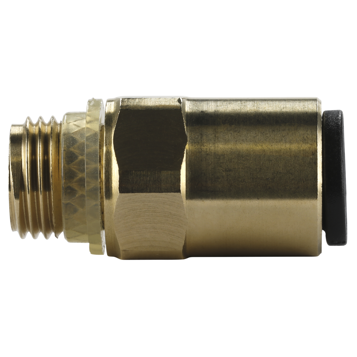 John Guest® Brass SuperThread Straight Adaptor 6mm x 1/8"BSP - Pack of 2 JGBC618