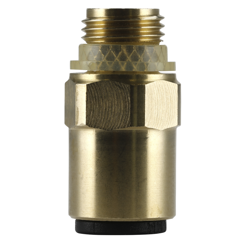 John Guest® Brass SuperThread Straight Adaptor 6mm x 1/8"BSP - Pack of 2 JGBC618