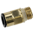 John Guest® Brass SuperThread Straight Adaptor 8mm x 1/4"BSP - Pack of 2 JGBC814