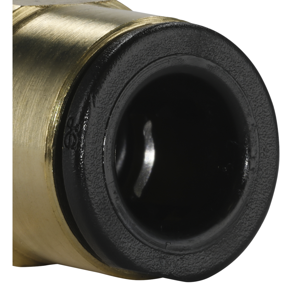 John Guest® Brass SuperThread Straight Adaptor 8mm x 1/4"BSP - Pack of 2 JGBC814