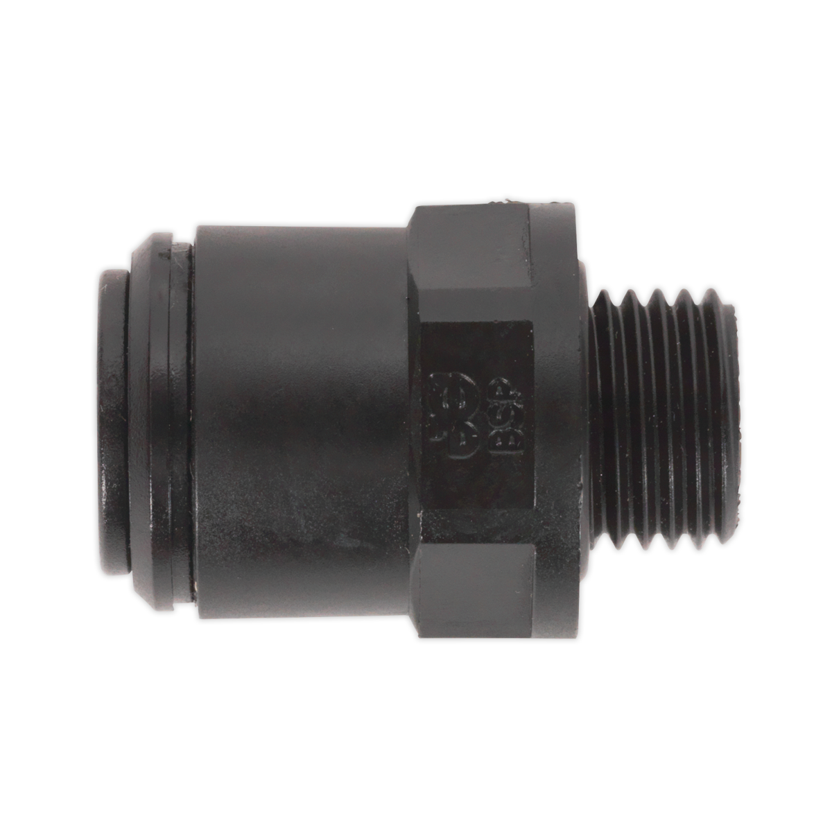 John Guest® Straight Adaptor 6mm x 1/4"BSP - Pack of 5 JGC614