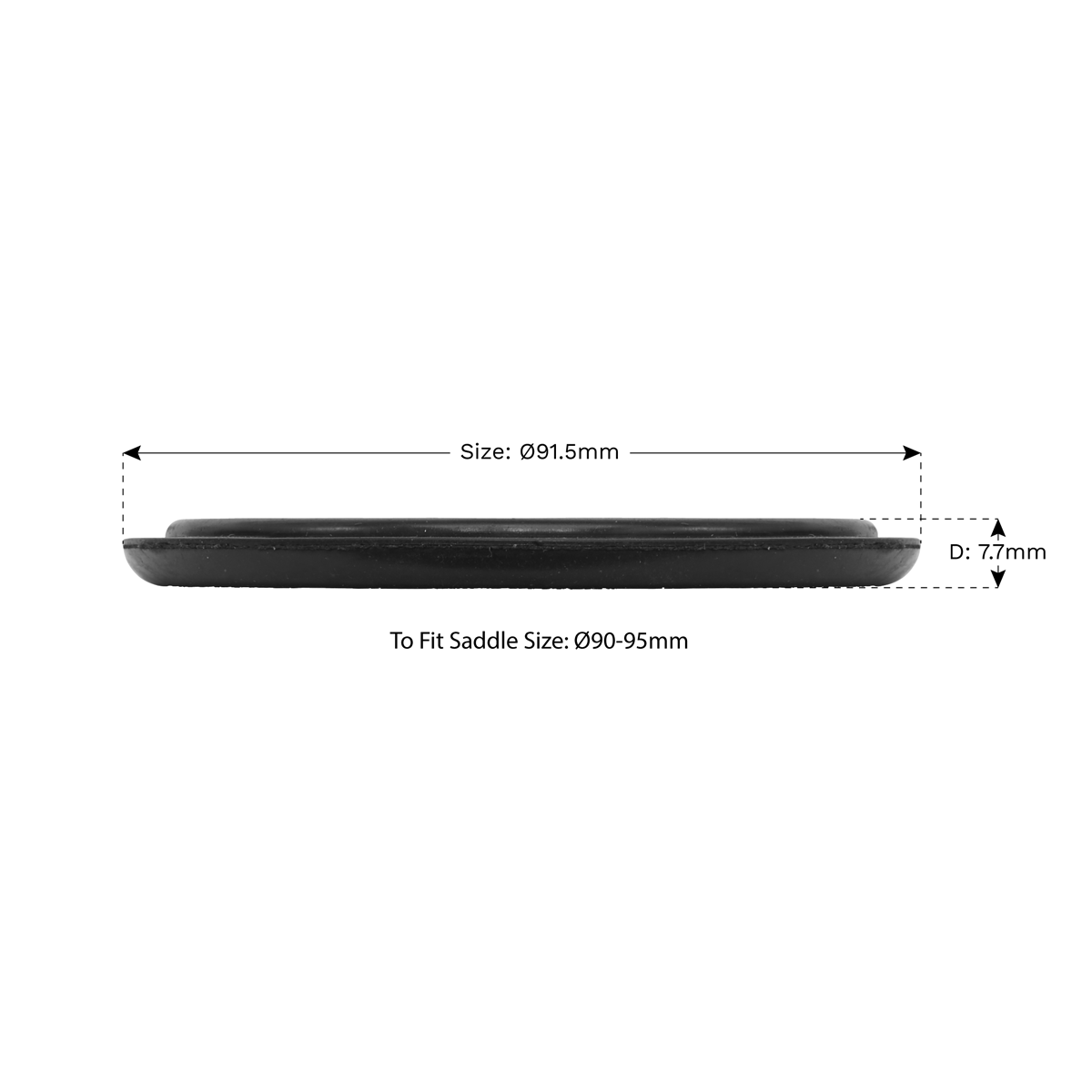 Safety Rubber Jack Pad - Type B JP12