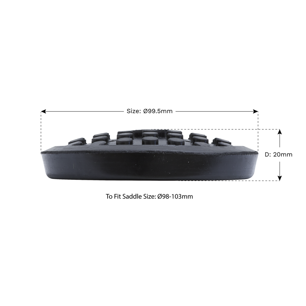Safety Rubber Jack Pad - Type C JP19