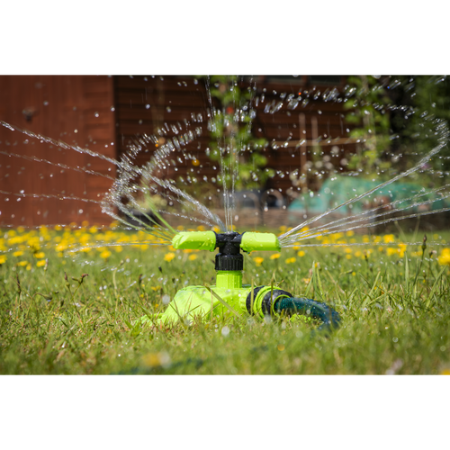 3-Arm Adjustable Rotating Garden Sprinkler JS2023