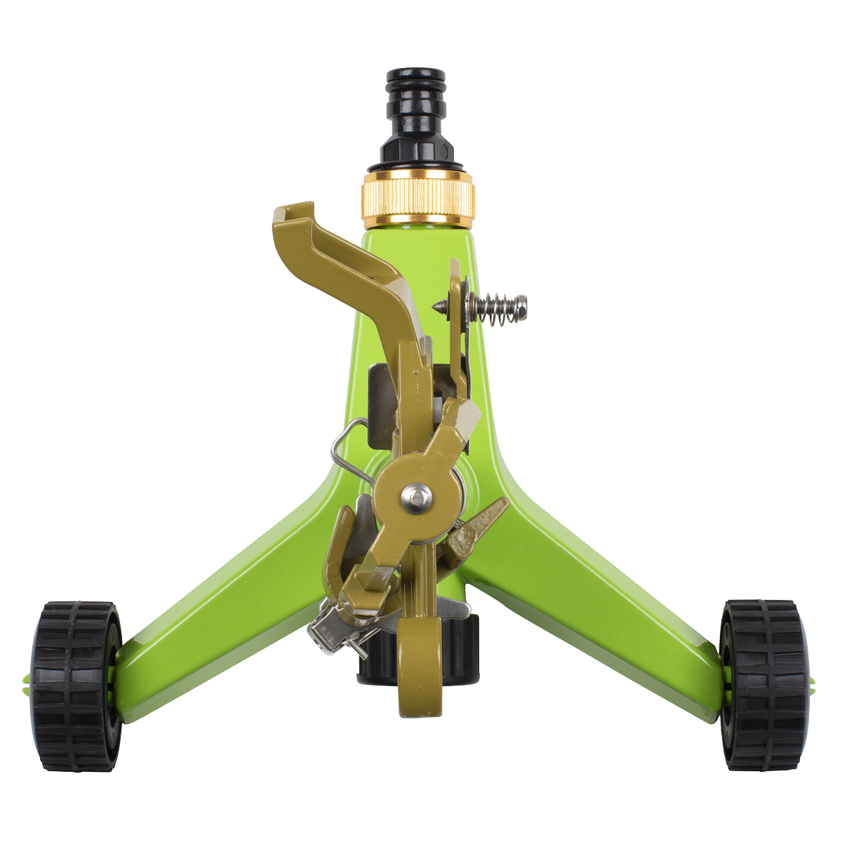 Pulsating Sprinkler with Metal Wheeled Base JS2034