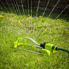 Oscillating Water Sprinkler 17 Nozzles with Brass Heads JS2122