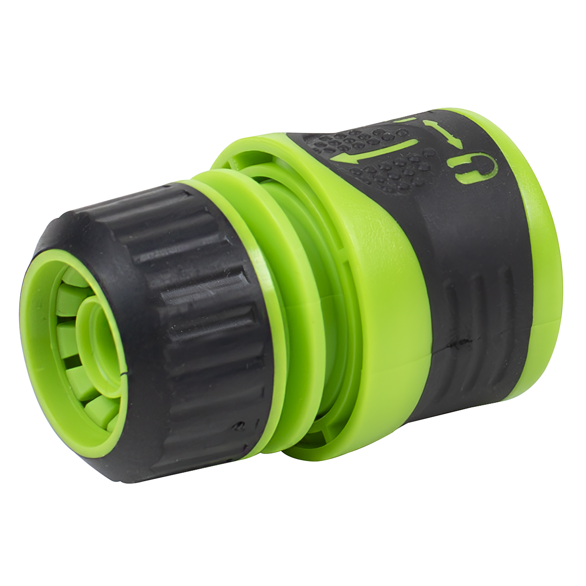 Soft-Touch Hose Connector with Lock 1/2"-5/8" JS3050