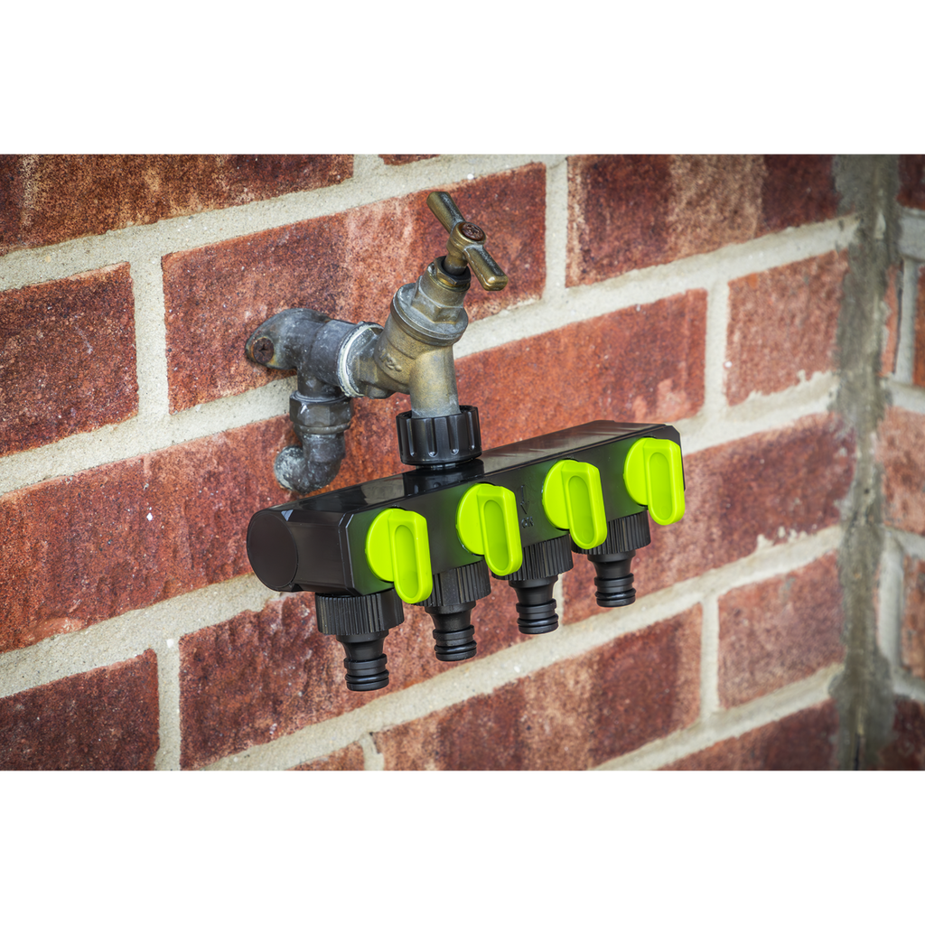 4-Way Garden Water Distributor JS349