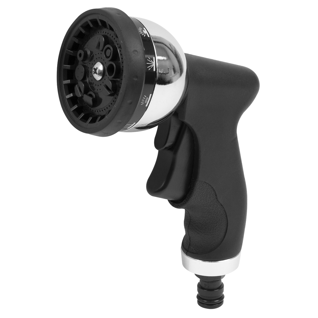 10-Pattern Metal Spray Gun With Soft Grip Handle JS9562