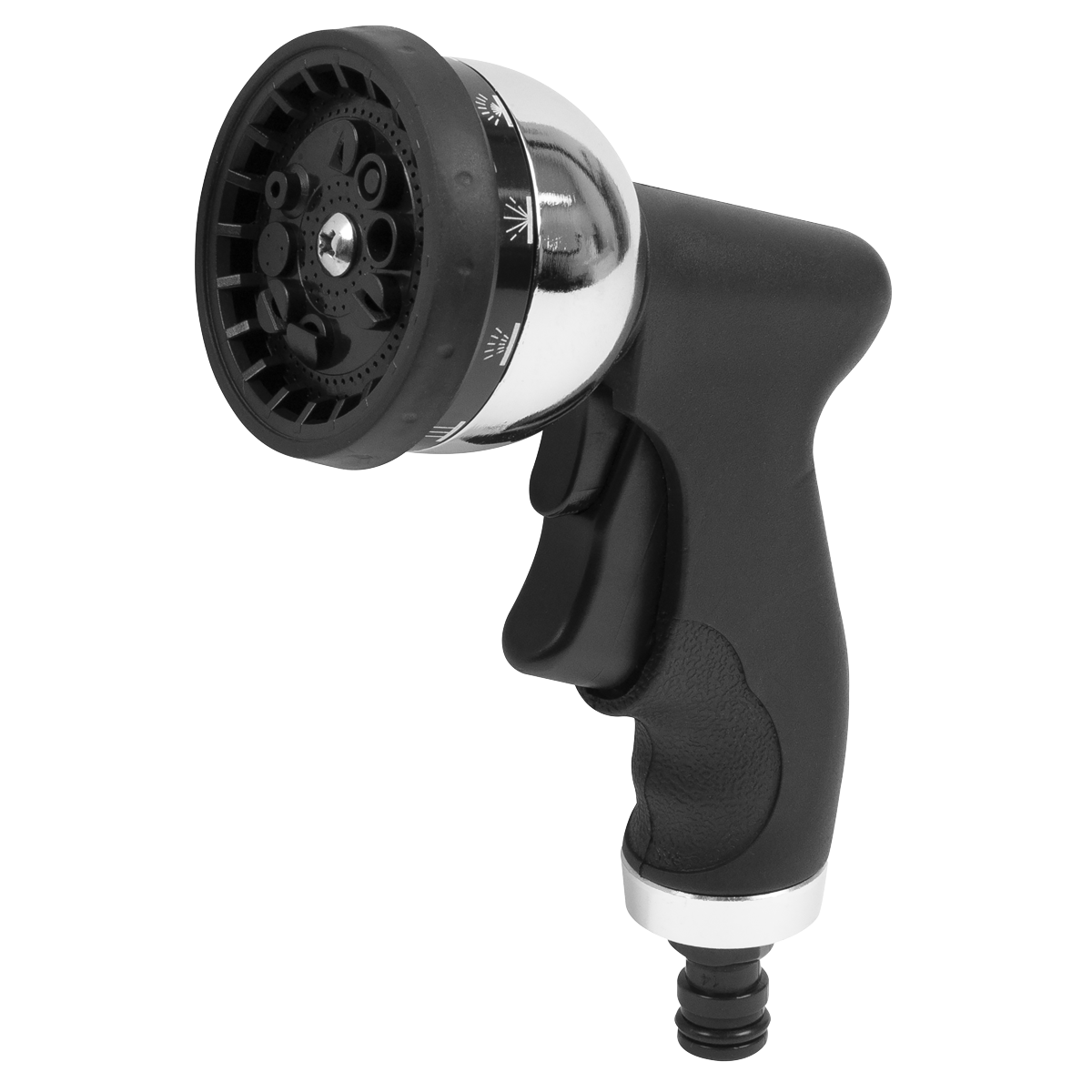 10-Pattern Metal Spray Gun With Soft Grip Handle JS9562