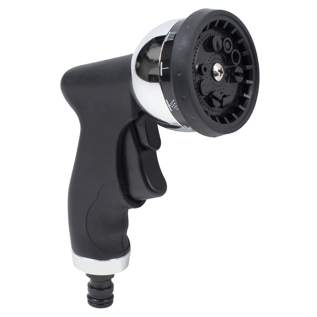 10-Pattern Metal Spray Gun With Soft Grip Handle JS9562