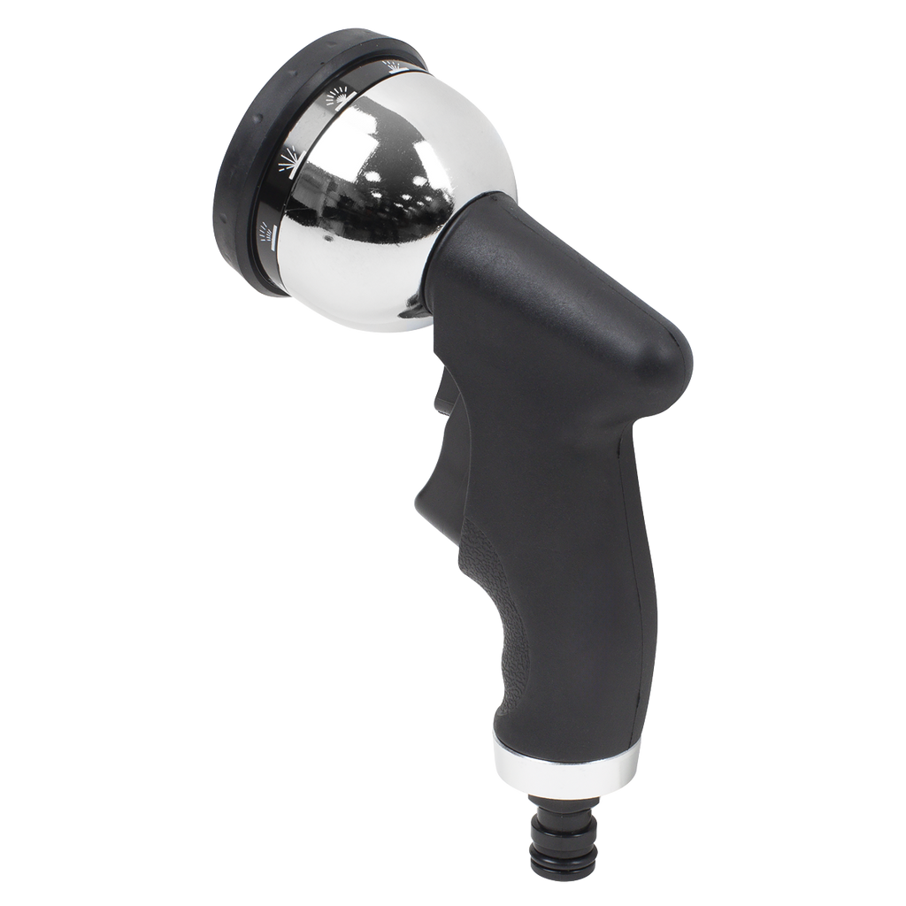 10-Pattern Metal Spray Gun With Soft Grip Handle JS9562