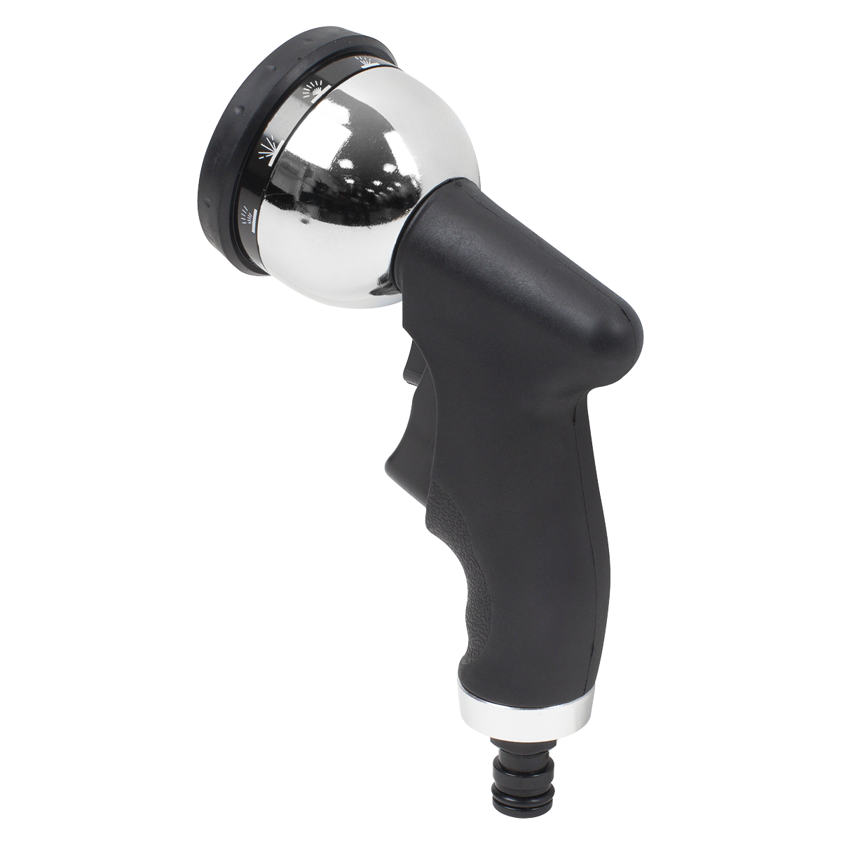 10-Pattern Metal Spray Gun With Soft Grip Handle JS9562