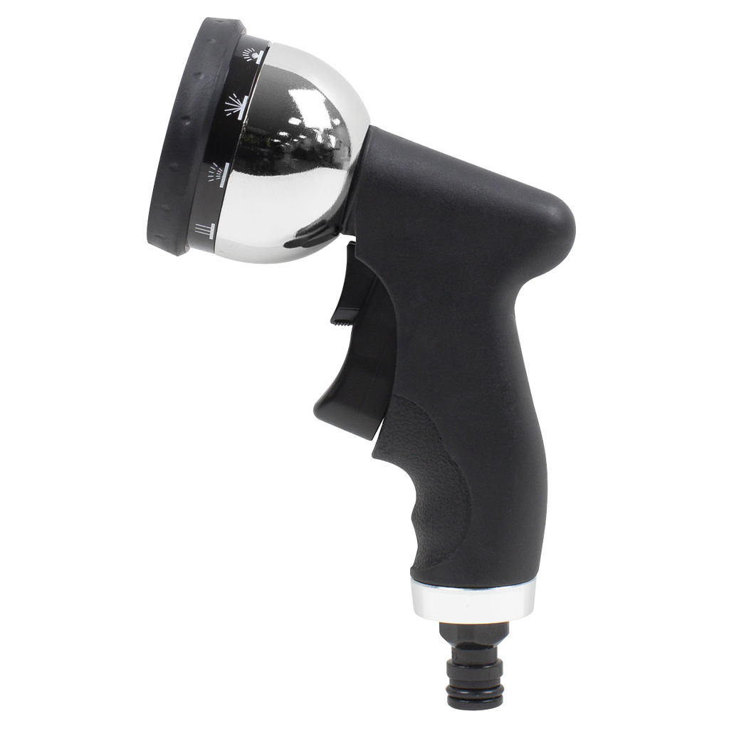 10-Pattern Metal Spray Gun With Soft Grip Handle JS9562