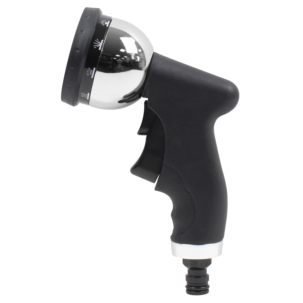 10-Pattern Metal Spray Gun With Soft Grip Handle JS9562