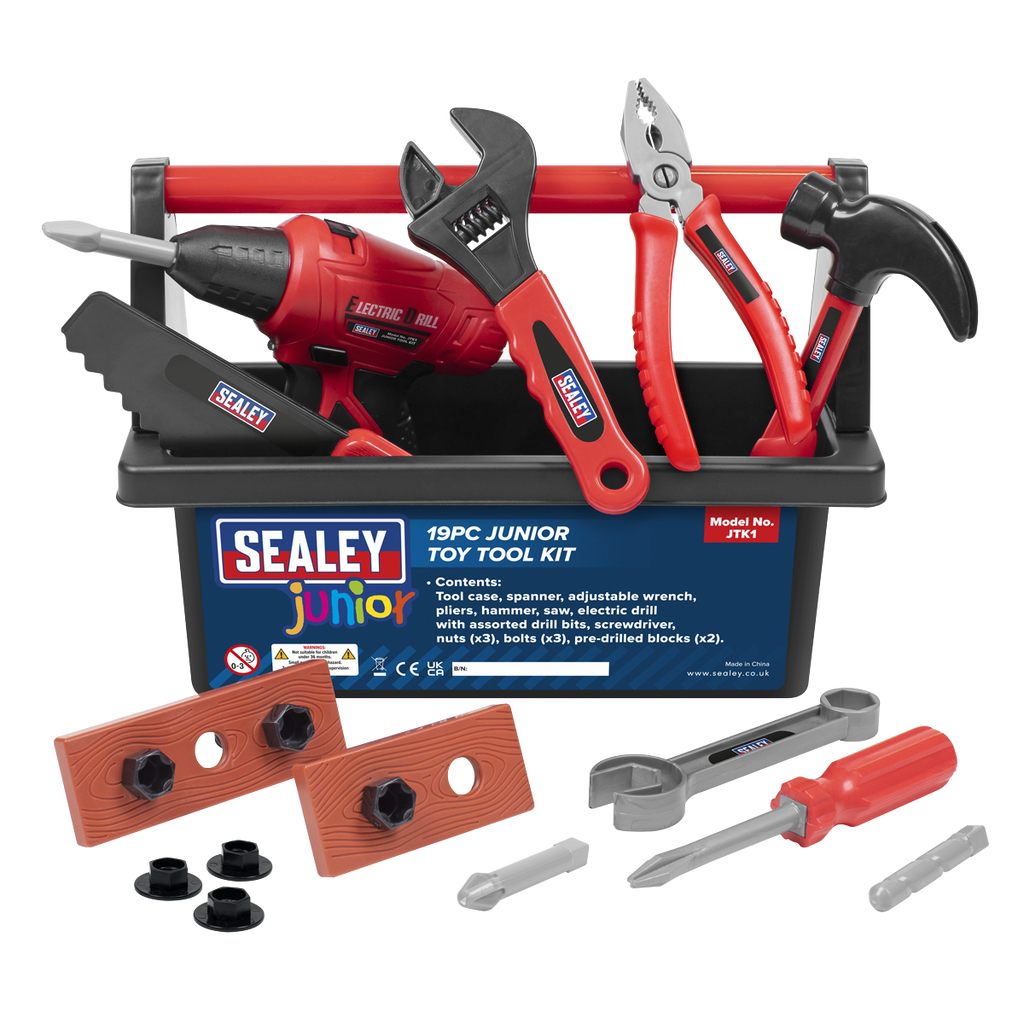 Junior Toy Tool Set 19pc JTK1
