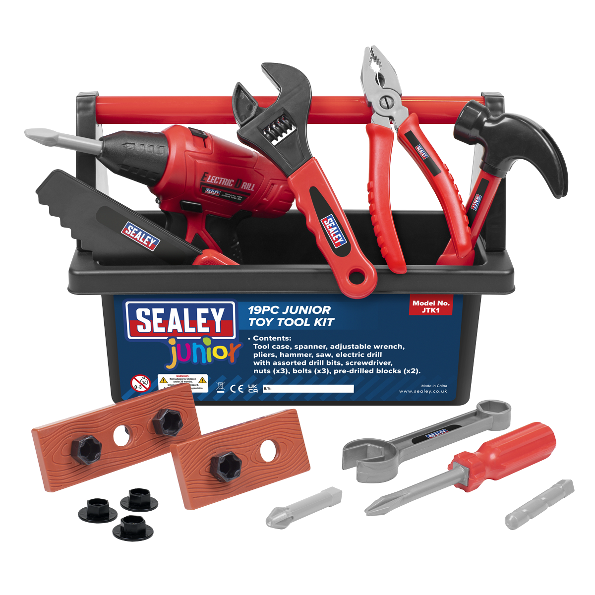 Junior Toy Tool Set 19pc JTK1