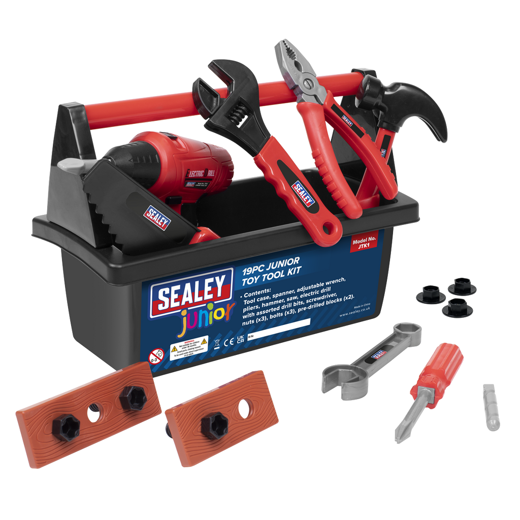 Junior Toy Tool Set 19pc JTK1