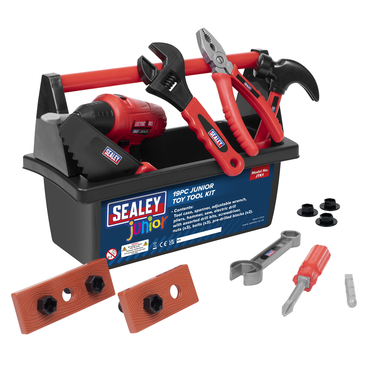 Junior Toy Tool Set 19pc JTK1