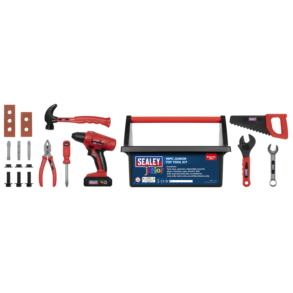 Junior Toy Tool Set 19pc JTK1
