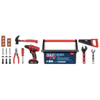 Junior Toy Tool Set 19pc JTK1