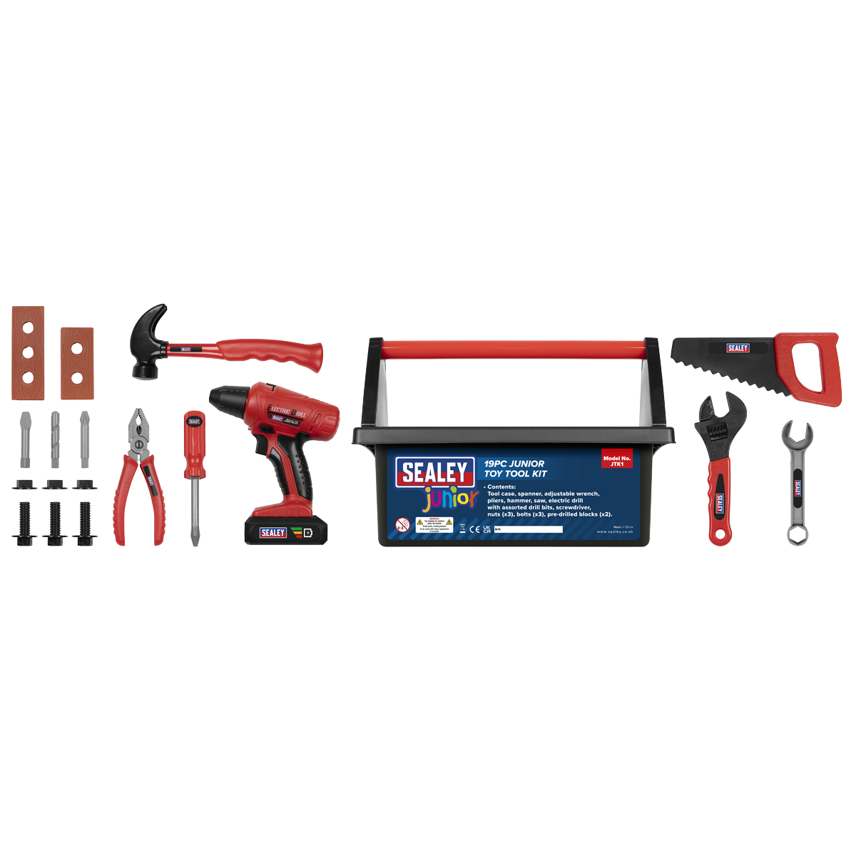 Junior Toy Tool Set 19pc JTK1