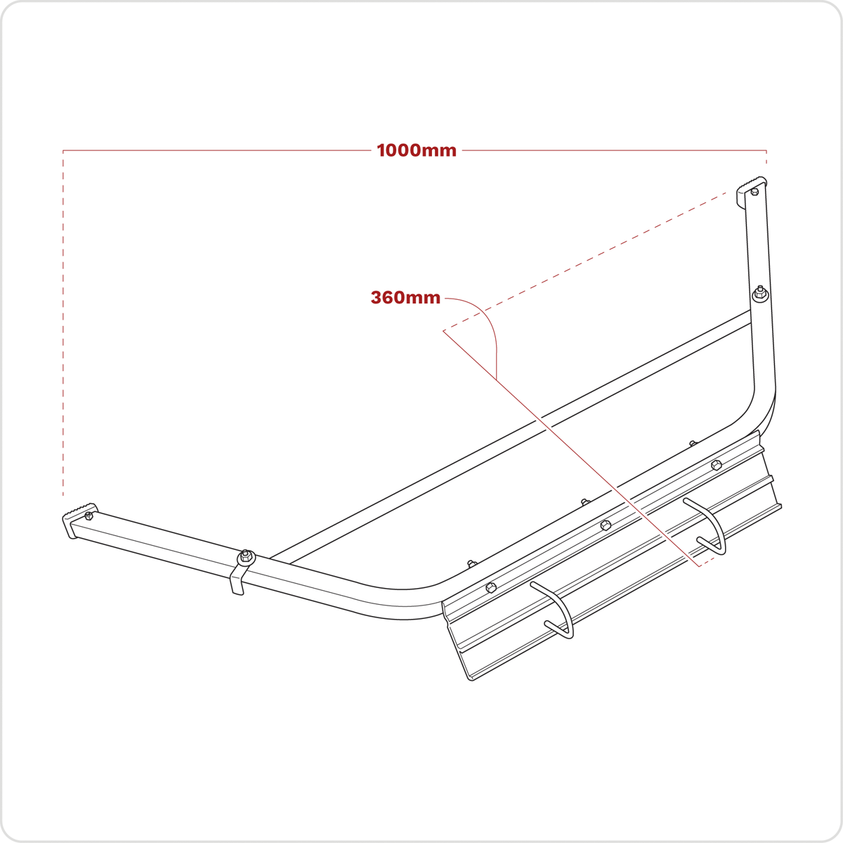 Ladder Stand-Off LAD002
