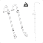 Ladder Roof Hooks LAD003