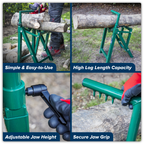 Heavy-Duty Log Stand 230mm Capacity LC300ST
