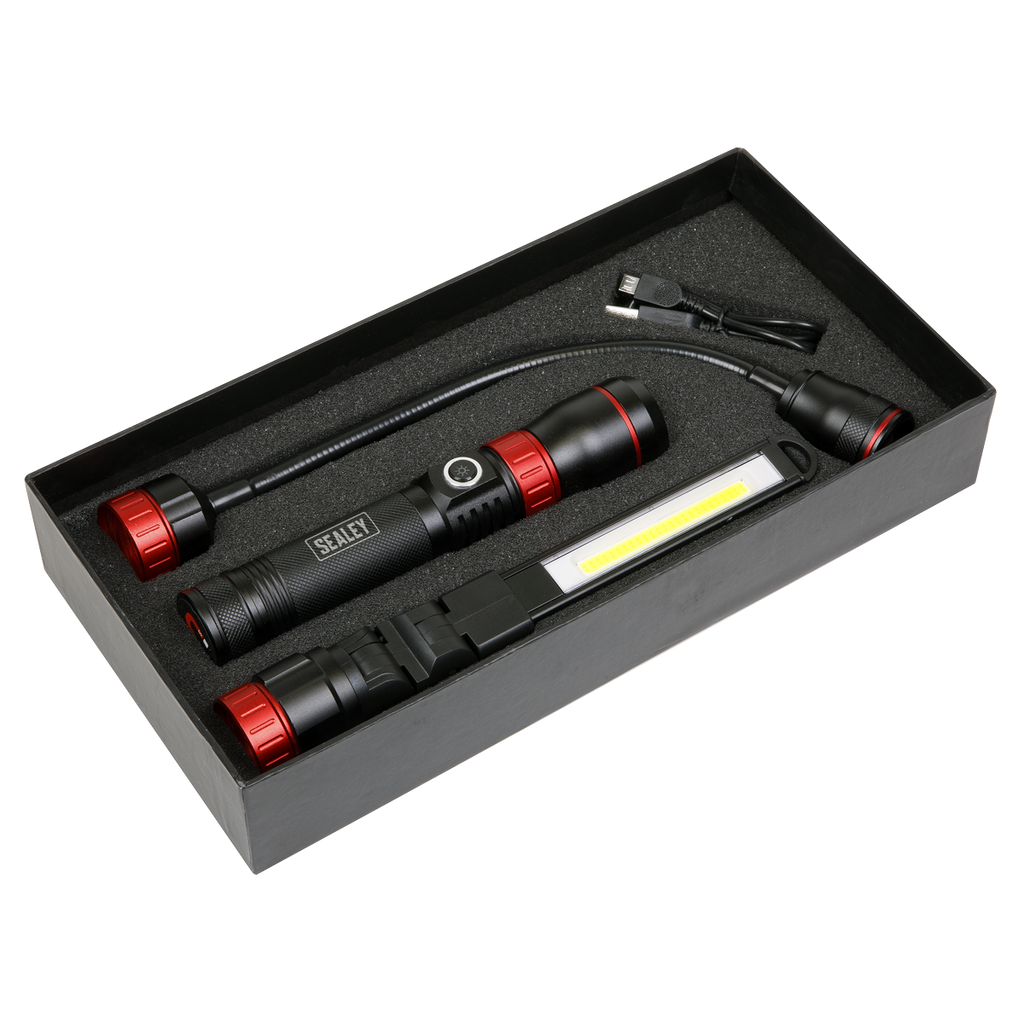 Rechargeable 3-in-1 Inspection Light 5W COB & 10W SMD LED LED0131R