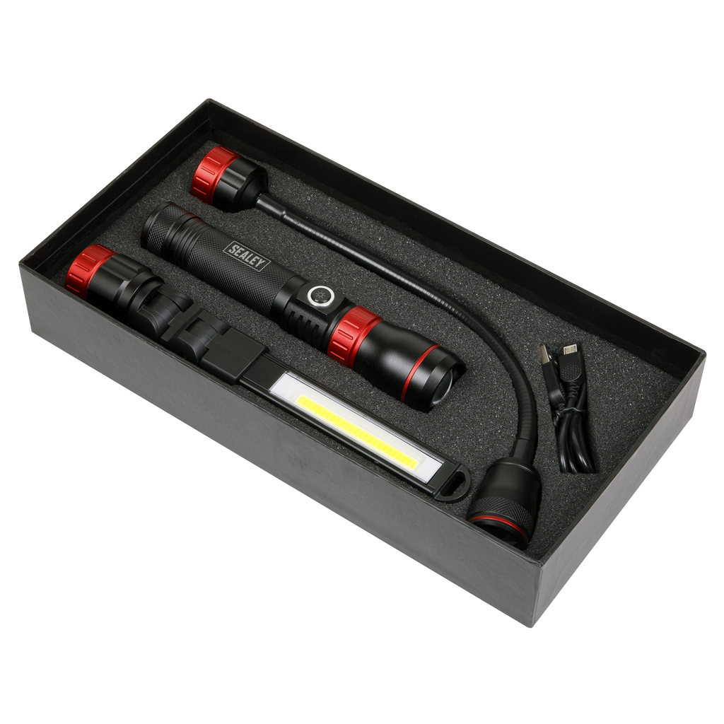 Rechargeable 3-in-1 Inspection Light 5W COB & 10W SMD LED LED0131R