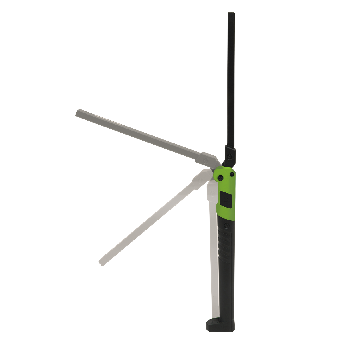 Rechargeable Slim Folding Pocket Light 2 COB & 1 SMD LED - Green LED01G