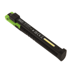 Rechargeable Slim Folding Pocket Light 2 COB & 1 SMD LED - Green LED01G