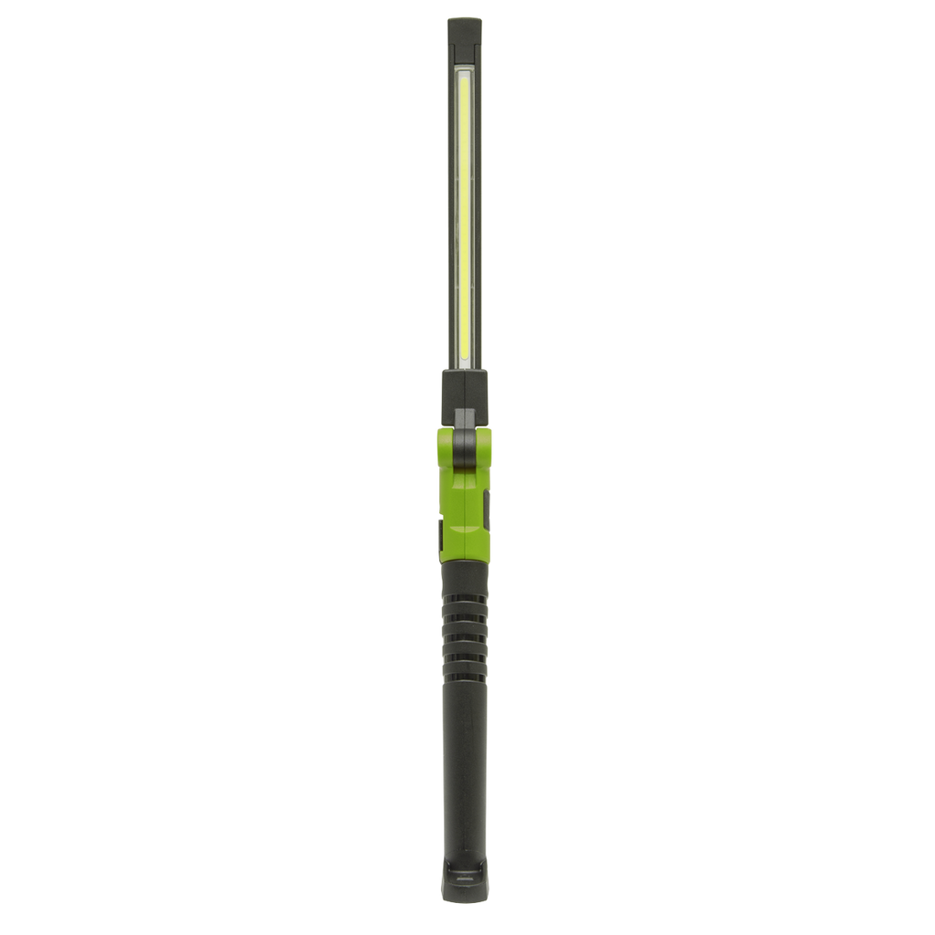 Rechargeable Slim Folding Pocket Light 2 COB & 1 SMD LED - Green LED01G