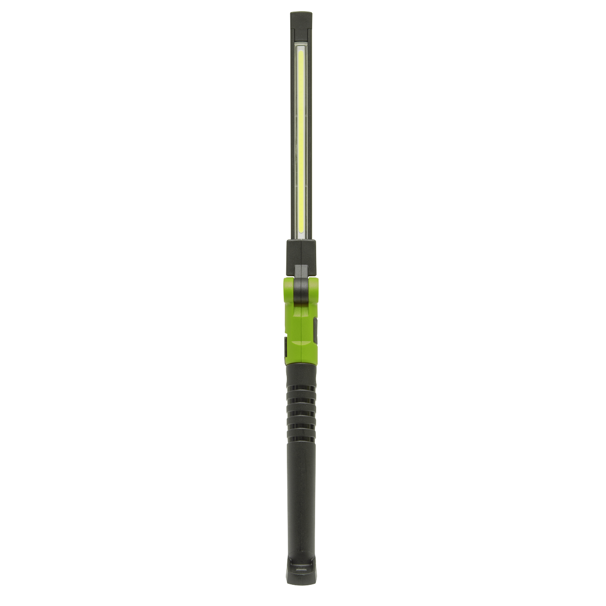 Rechargeable Slim Folding Pocket Light 2 COB & 1 SMD LED - Green LED01G
