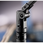Rechargeable Aluminium Folding Pocket Light 2 COB & 1 SMD LED LED02G