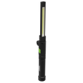 Rechargeable Aluminium Folding Pocket Light 2 COB & 1 SMD LED LED02G