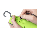 LED Twist® Rechargeable Inspection Light 8W COB & 1W SMD LED, Green - Box of 12 LED1001GDB