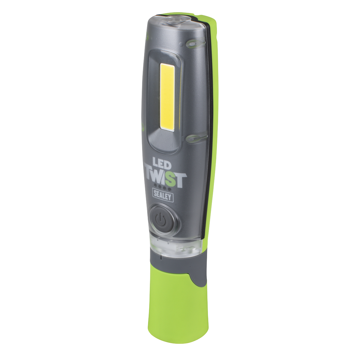 LED Twist® Rechargeable Inspection Light 8W COB & 1W SMD LED, Green - Box of 12 LED1001GDB