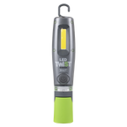 LED Twist® Rechargeable Inspection Light 8W COB & 1W SMD LED, Green - Box of 12 LED1001GDB
