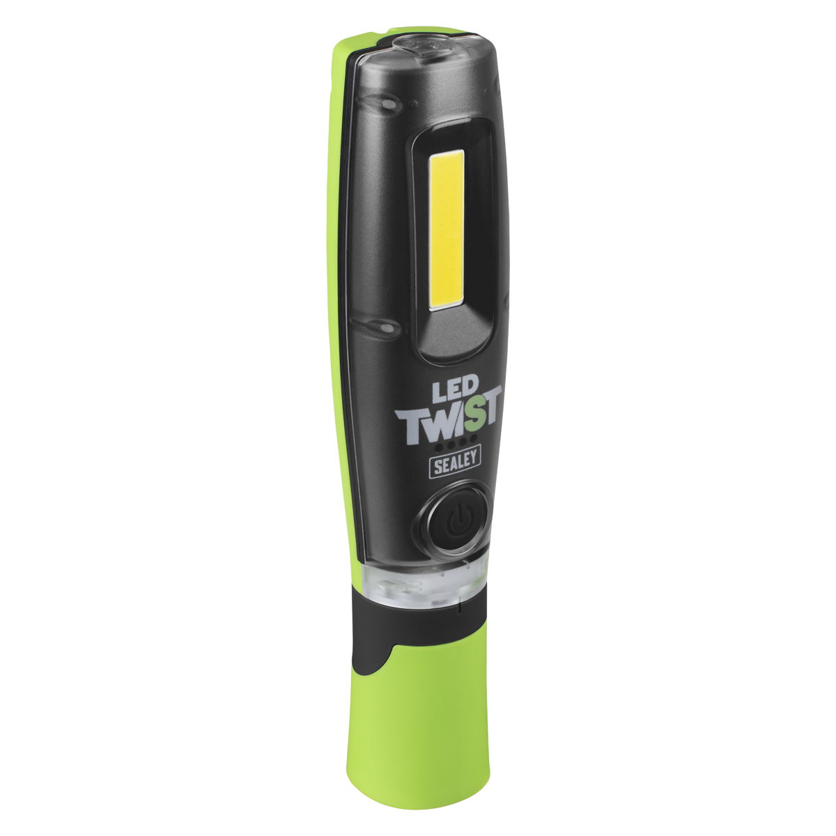 LED Twist® Rechargeable Inspection Light 8W COB & 1W SMD LED, Green - Box of 12 LED1001GDB