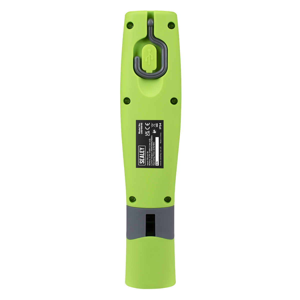 LED Twist® Rechargeable Inspection Light 8W COB & 1W SMD LED - Green LED1001G