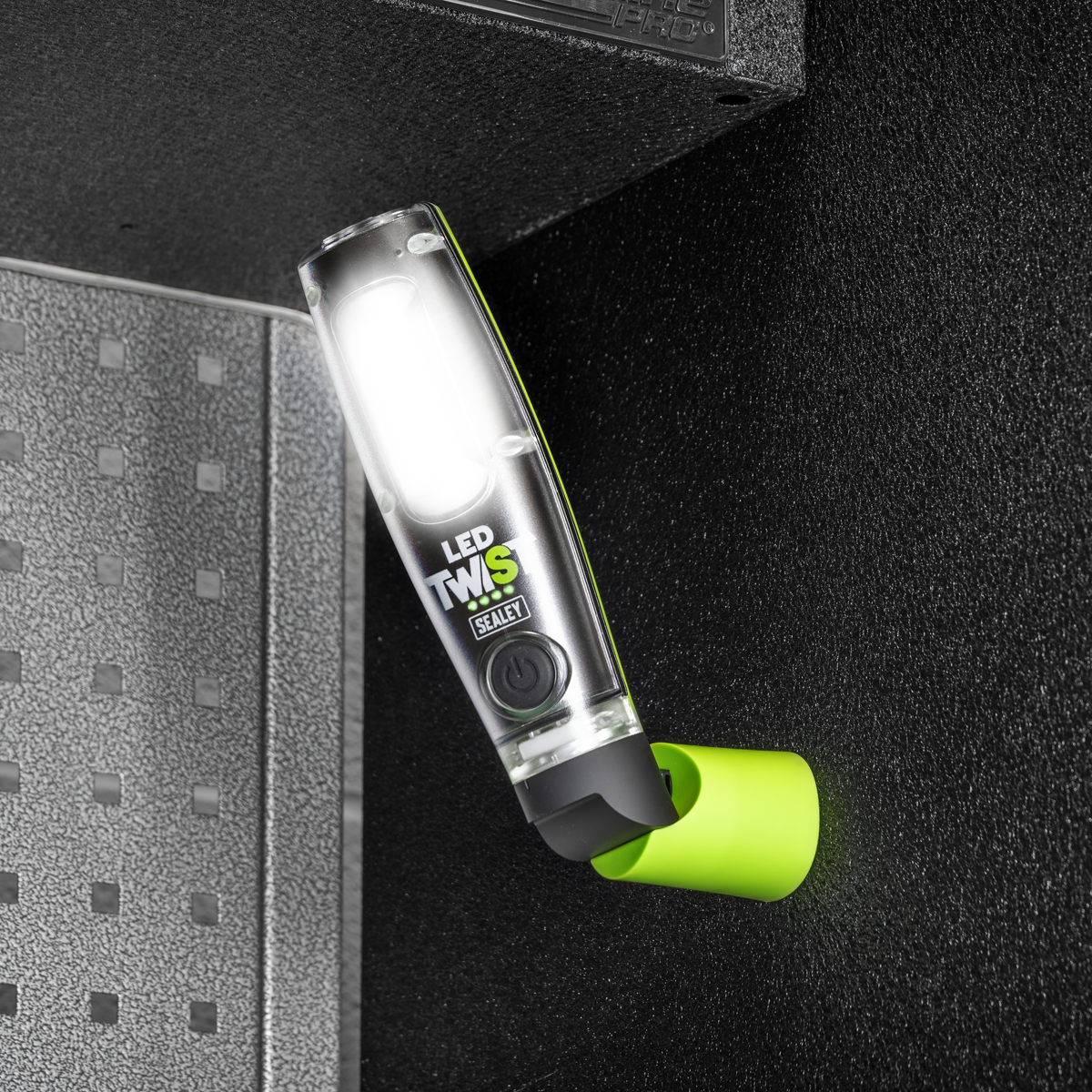 LED Twist® Rechargeable Inspection Light 8W COB & 1W SMD LED - Green LED1001G
