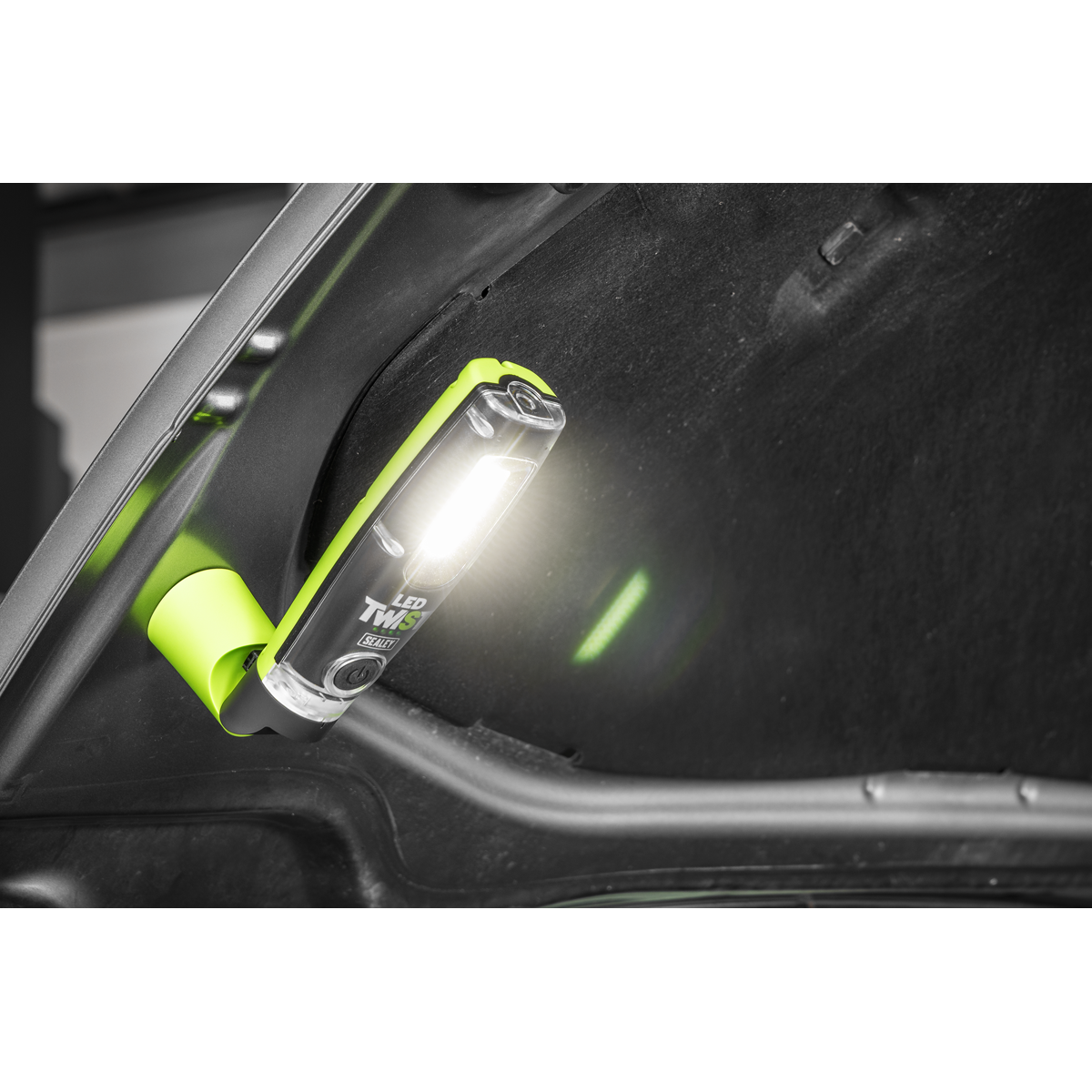 LED Twist® Rechargeable Inspection Light 8W COB & 1W SMD LED - Green LED1001G