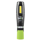 LED Twist® Rechargeable Inspection Light 8W COB & 1W SMD LED - Green LED1001G