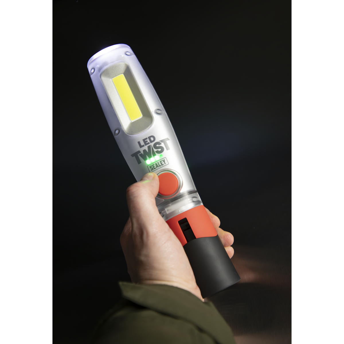 LED Twist® Rechargeable Inspection Light 8W COB & 1W SMD LED1001