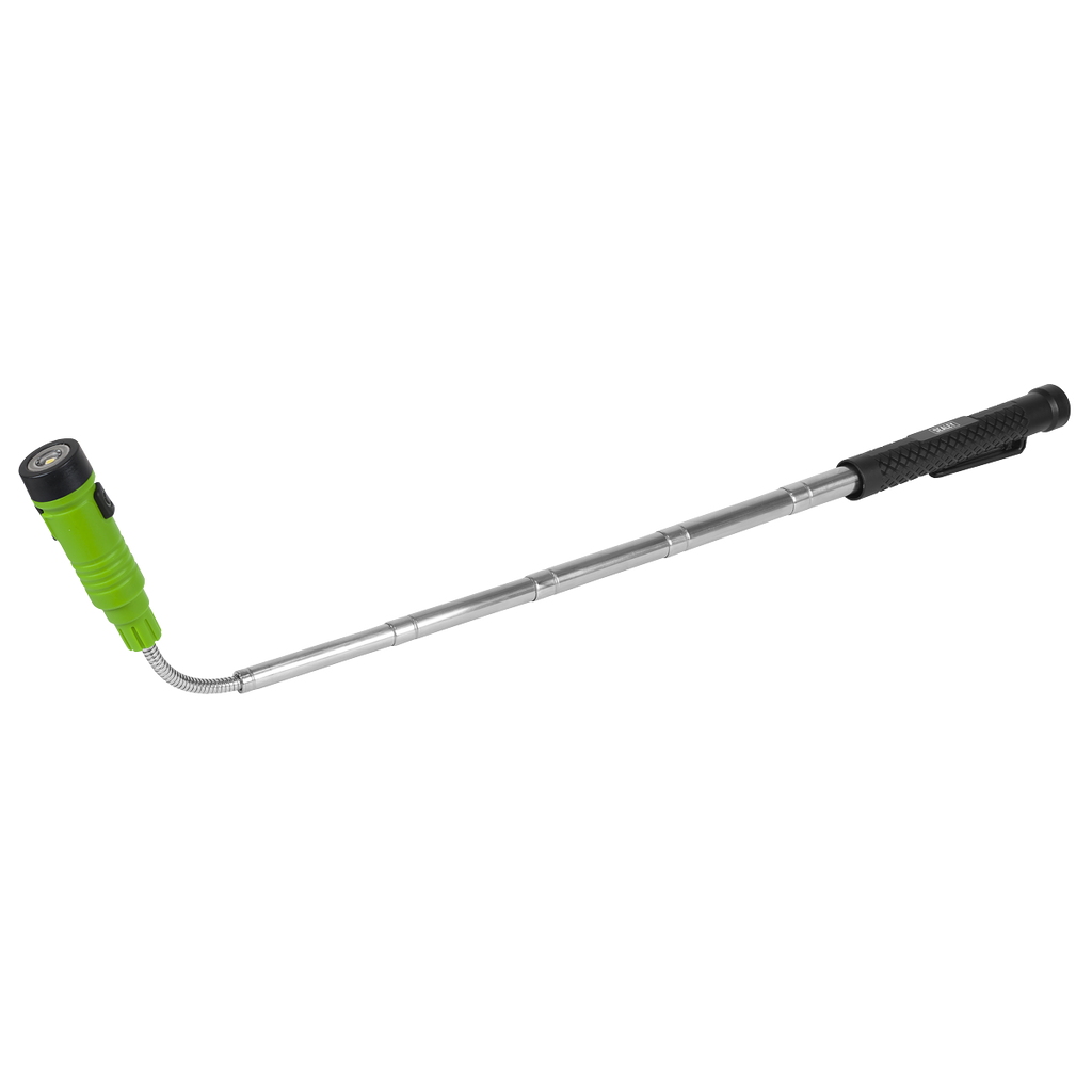 Telescopic Flexi Rechargeable Magnetic Pick-Up Tool Light 1W SMD LED LED100PTR